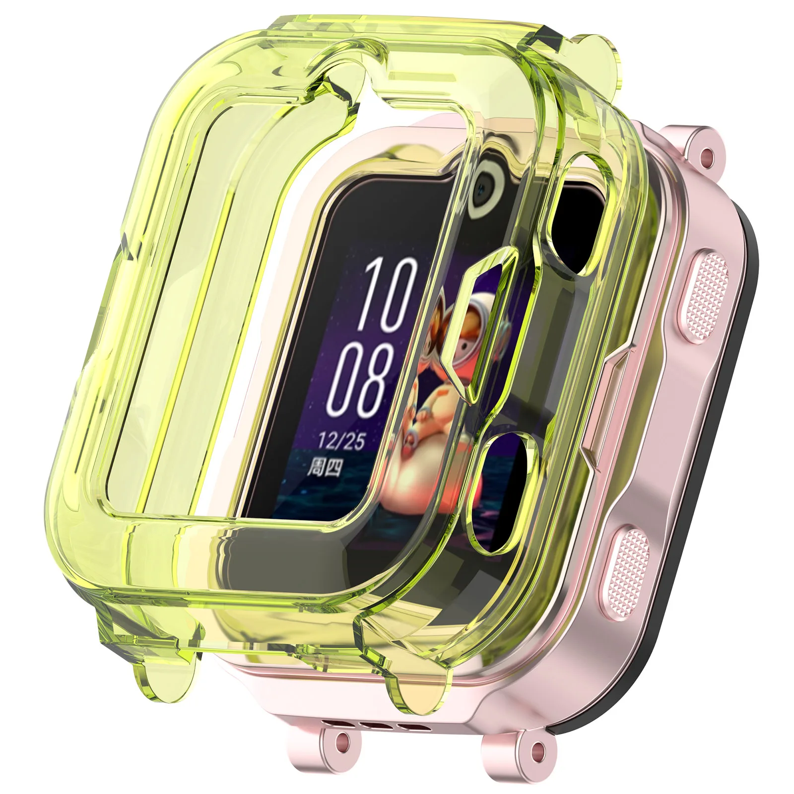 For Huawei Children Watch 4Pro Soft TPU and Durable Watch Case Hollow Cover Protection Watch Decoration Accessories image 4