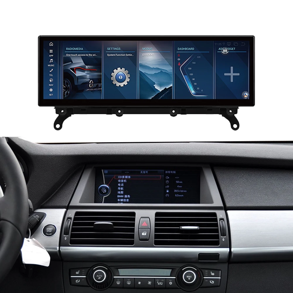 Android Car Screen 14.9 Inch Wireless CarPlay Android Auto Bluetooth Car Dvd Player CCC X5 2008 - 2010