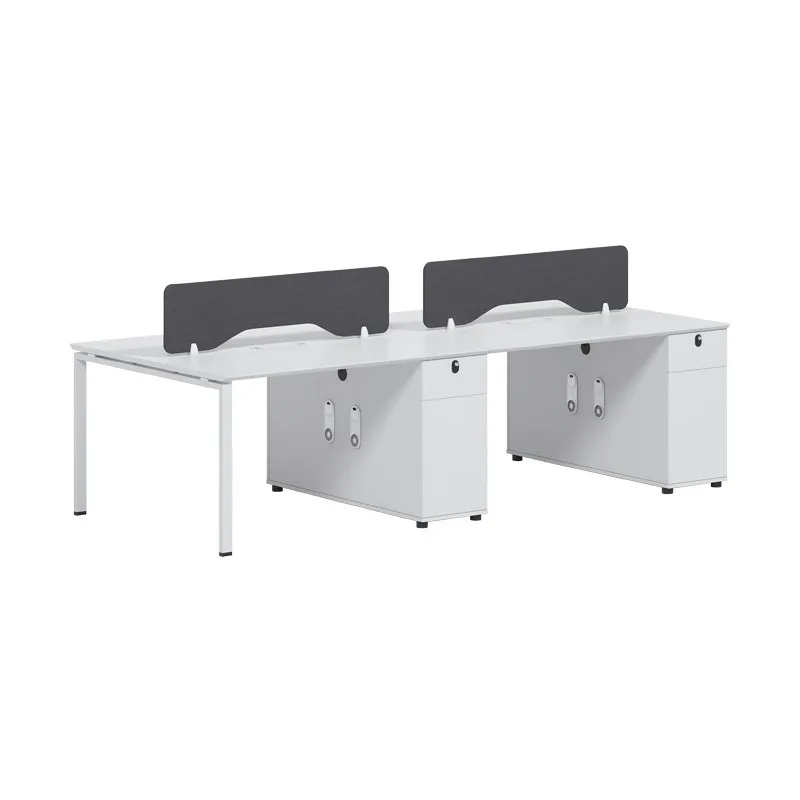 

Staff office desk and chair combination office simple staff station 2 people 4 people screen financial table office furniture