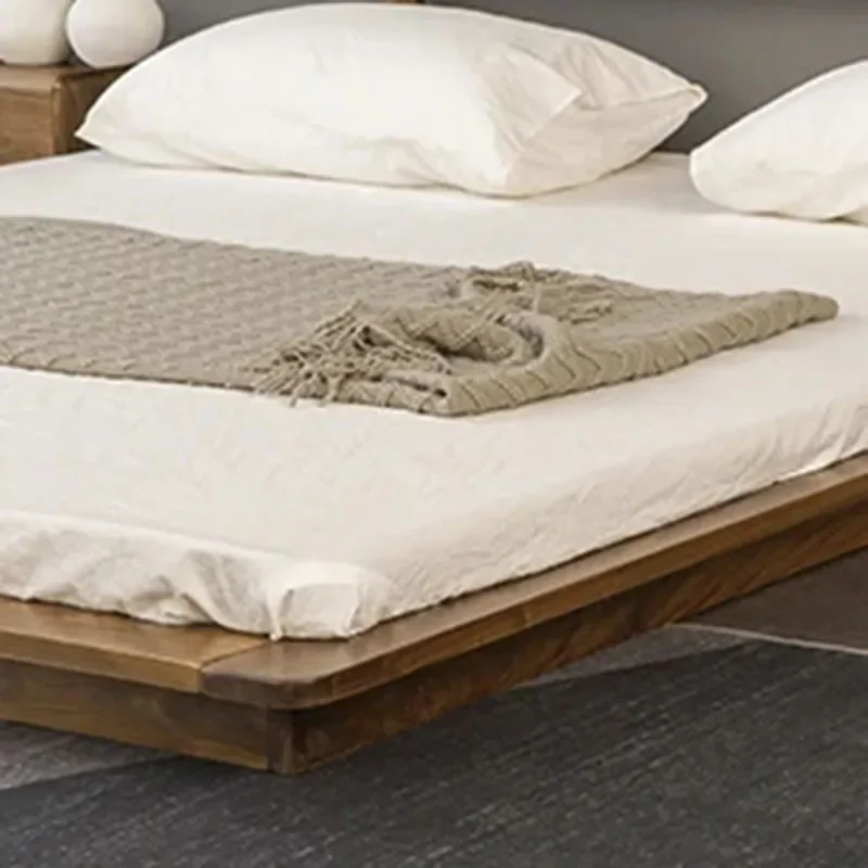 Cama estética nórdica para crianças, design simples, minimalista e clássico, cama preguiçosa, apartamento francês, cama luxuosa, móveis de salão