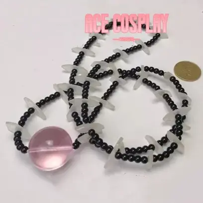 Kikyo-collar de Shikon Kagome, joya de Cosplay, accesorios de utilería, sin Tama