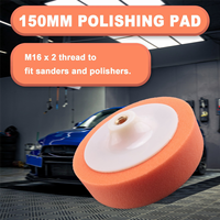 #44P Automotive Parts & Accessories,150mm Car Polishing Head Buffing Mop Pad Sponge For M14 Thread,Random Color
