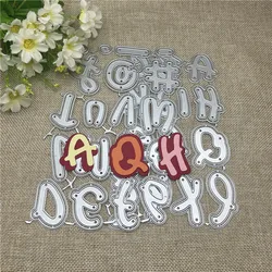 Capital letter Lace Border Cards Dies Metal Cutting Dies Stencils For DIY Scrapbooking Decorative Embossing Handcraft Template