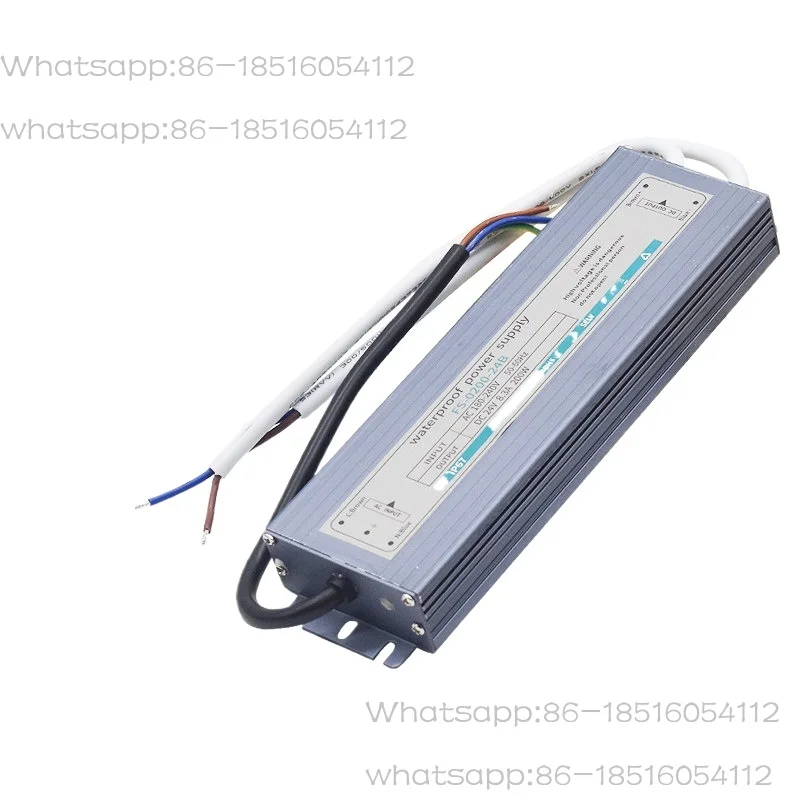 220 to 12V waterproof power supply 24V outdoor IP67 buried light with light strip LED DC transformer 200W400W