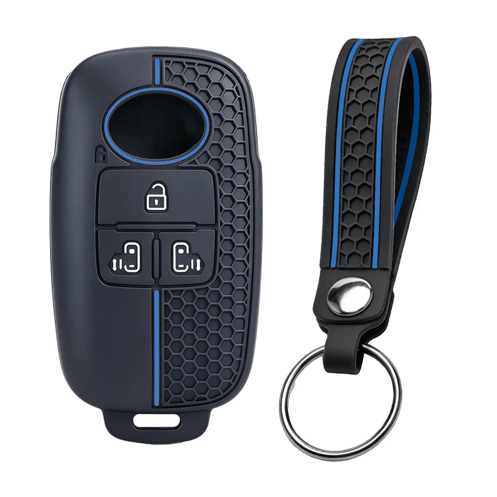 For Toyota RAIZE For Perodua Yaris Ativ Raize Veloz Avanza Rush For Daihatsu Rocky Protective Silicone Key Cover