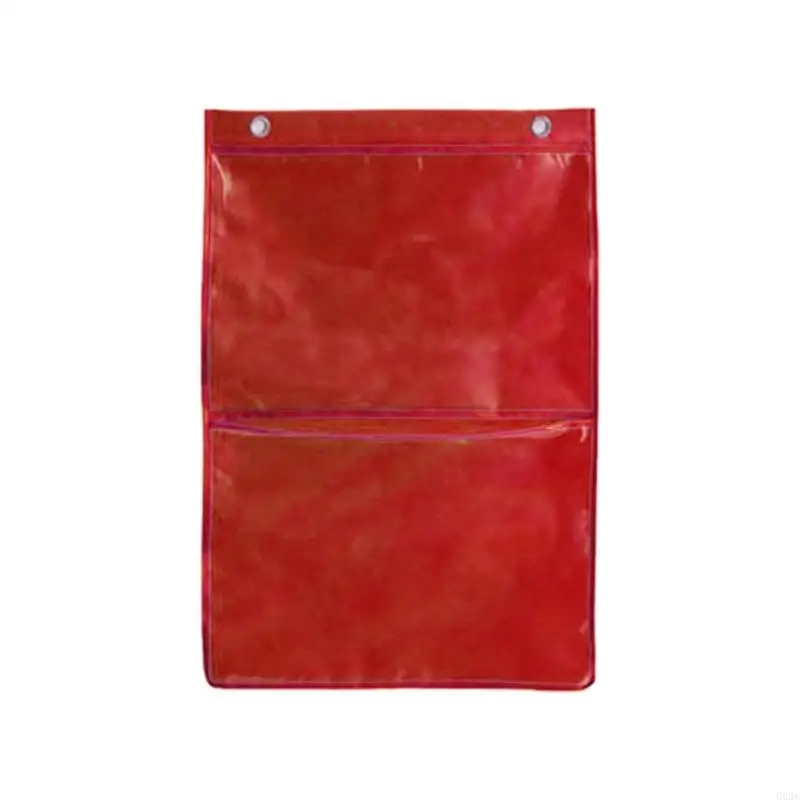 Pocket Chart Haning Wall File Practical Hanging Bag for Classroom Cards Drawing Pictures Class Demonstrations K92C