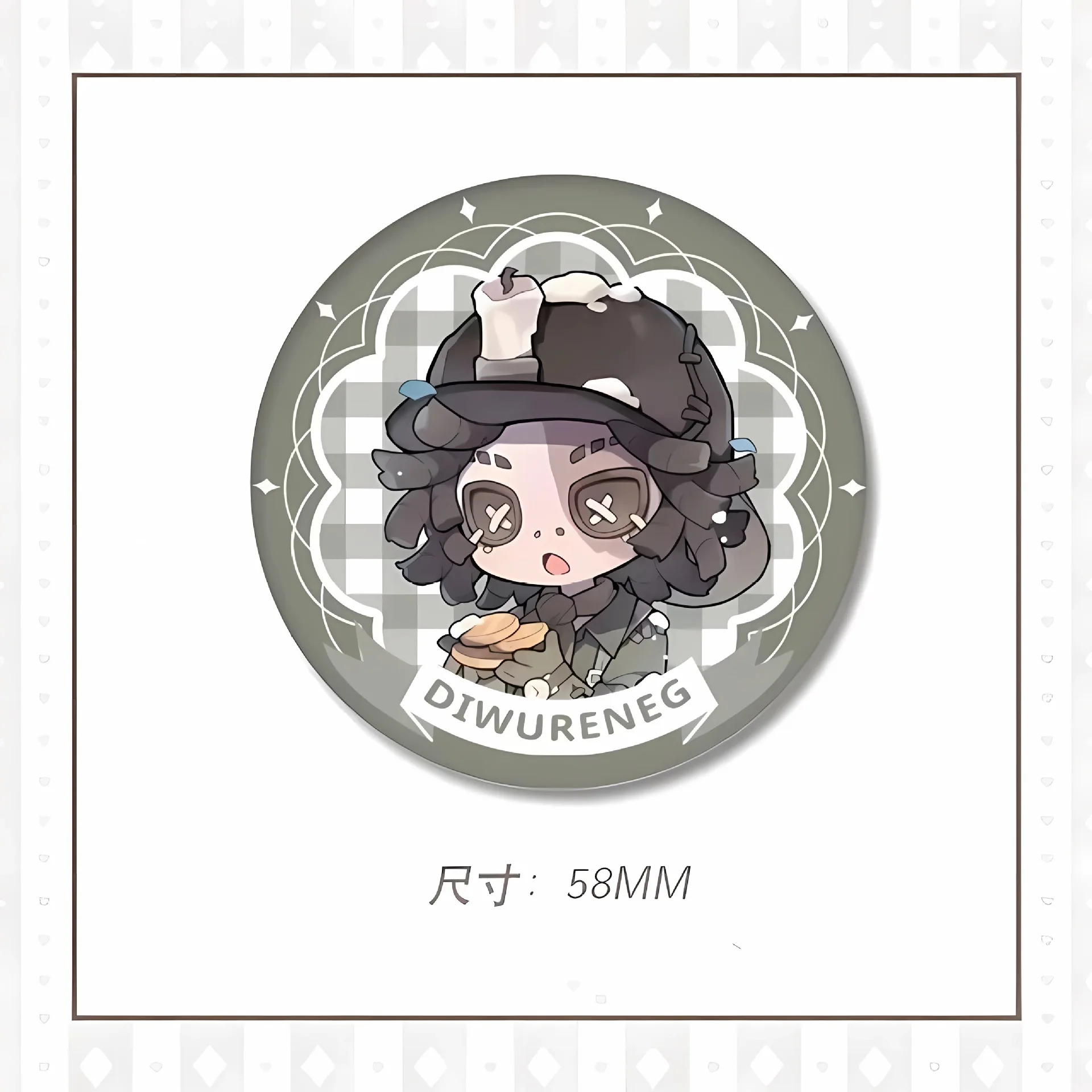 Gioco Anime Identity V Badge Spille fatte a mano dei cartoni animati per accessori per zaino Collezione anime Spille Decorazione Regali di Natale