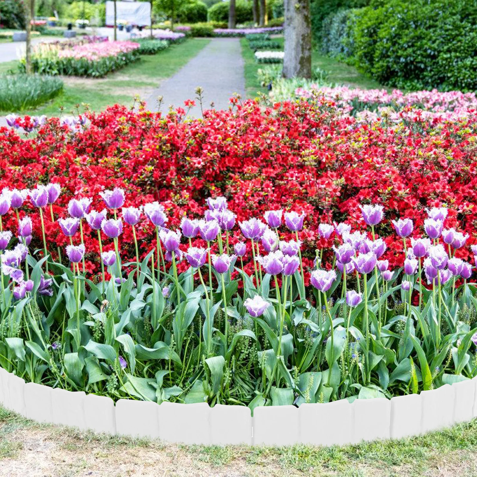 

1 комплект, 1 комплект, имитация камня, пластиковый садовый забор, бордюр, ландшафтный декоративный забор, цветочные кровати, гибкая рамка для газона, маленькая