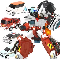 トボット変換ロボット玩具,拡張版,韓国の漫画の兄弟,アニメ,車,飛行機,子供のおもちゃ,ギフト