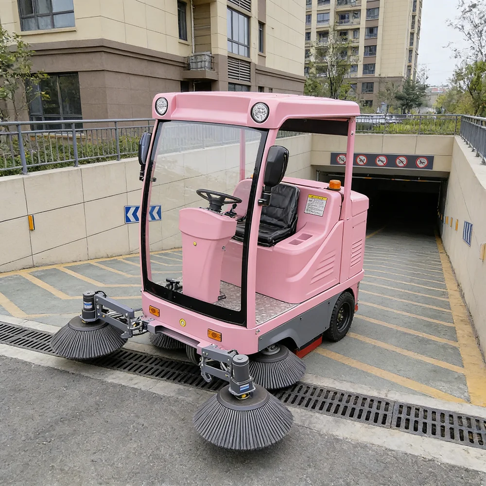 High Productivity Ride On Electric Floor Sweeper For Large Scale Facility Management Professional Grade Sweeping Equipment
