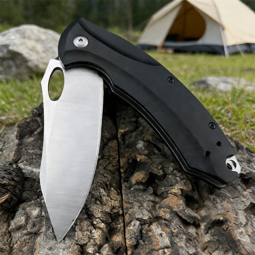 

Складной нож BM 818 для охоты, сталь D2 и рукоять из аэрокосмического алюминия T6, многофункциональный тактический инструмент для выживания на природе