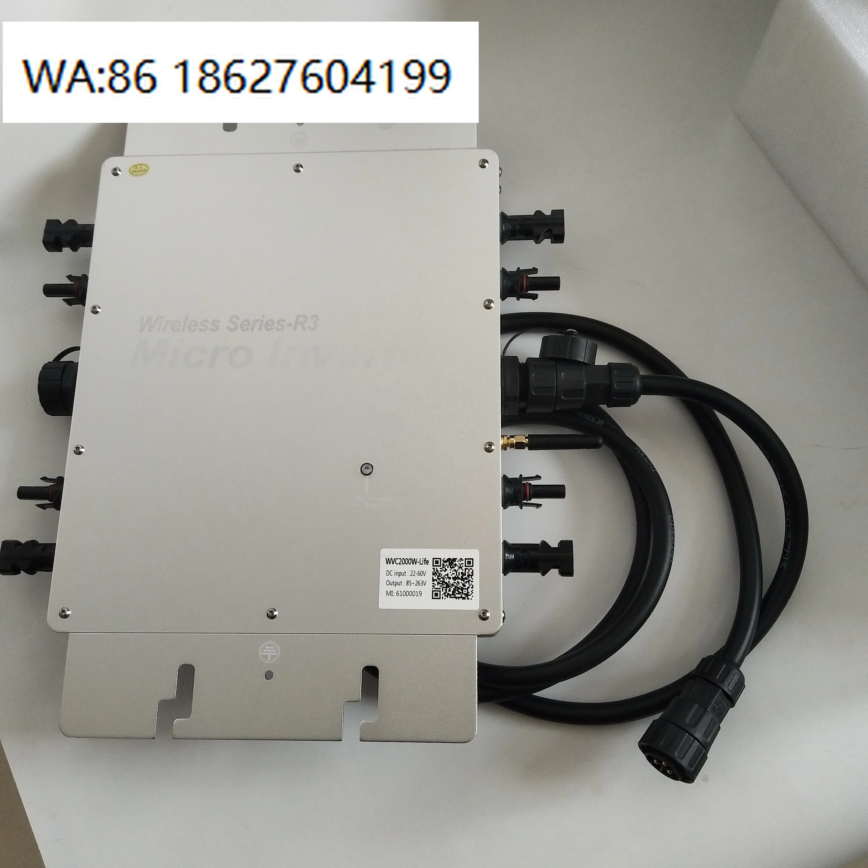600W Single-phase Grid-connected Micro Inverter 95% Efficiency 120V/230VAC MPPT Solar System