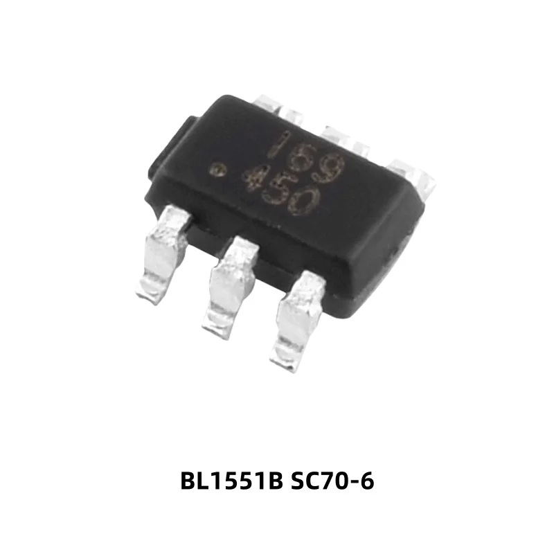 10 Stück Original BL1551B BL1551 SC70-6 Siebdruck I69 Einpoliger Doppelschalter Analogschalter-Chip – Detail 3