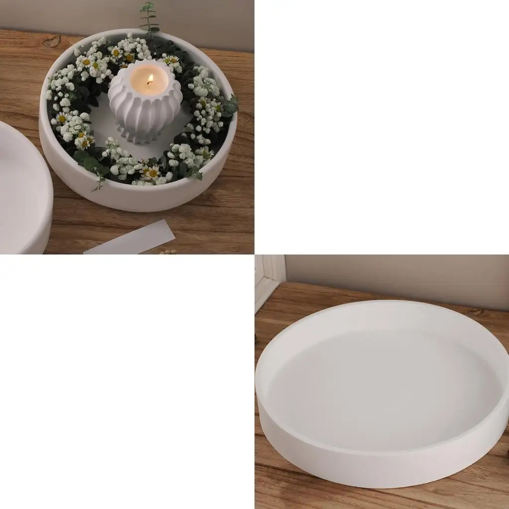 

Flexible Silicone Mold for Resin Plaster Tray Container Jewelry Storage