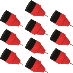Toparchery 6/12/24 Pcs Foam Archery Arrowhead Soft Sponge Arrow Head Practice Broadhead Tip for Archery Combat Game CS Shooting