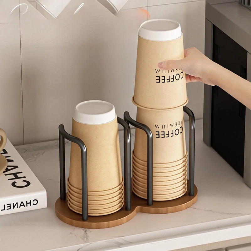 Pappbecherhalter, Wasserbecher-Aufbewahrung, Einwegbecher-Sammelständer
