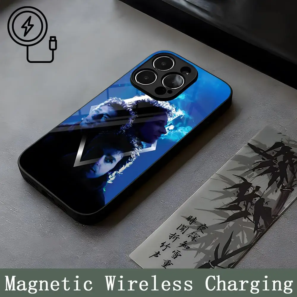 Soda Stereo Band Strong Magnetism Glass For IPhone 14ProMax 15 13 12 15 11 Pro XS Max Plus Mini Coque