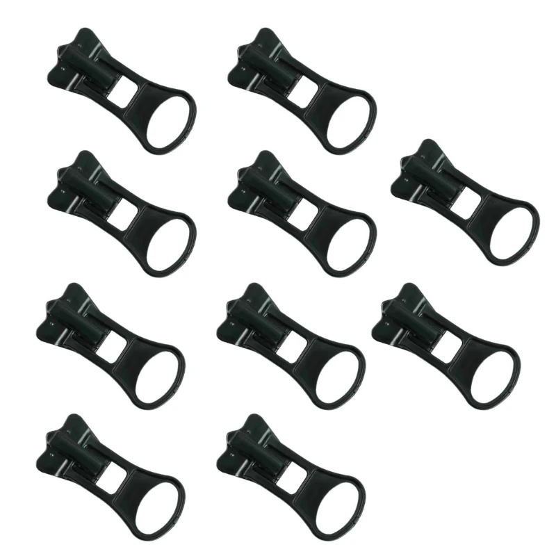 10pcs #3 #5 #8 Zippers Sliders Zippers Repair Zips Zippers Pullers Replacement Zippers for Jackets Suitcases Backpacks B03E