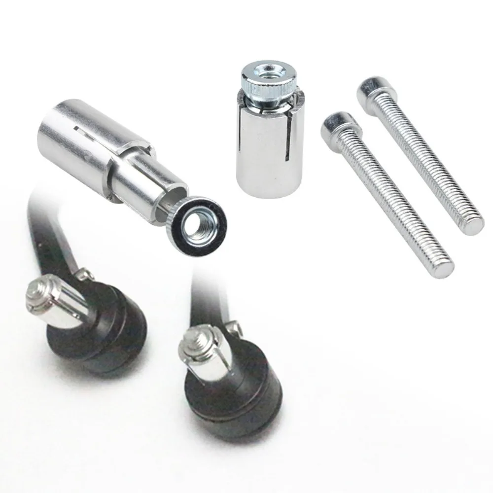 Moto Accessories 13-9mm Expansion Screw Metal Handguard Handlebar End Plugs Screw Handle Bar Expand Screws