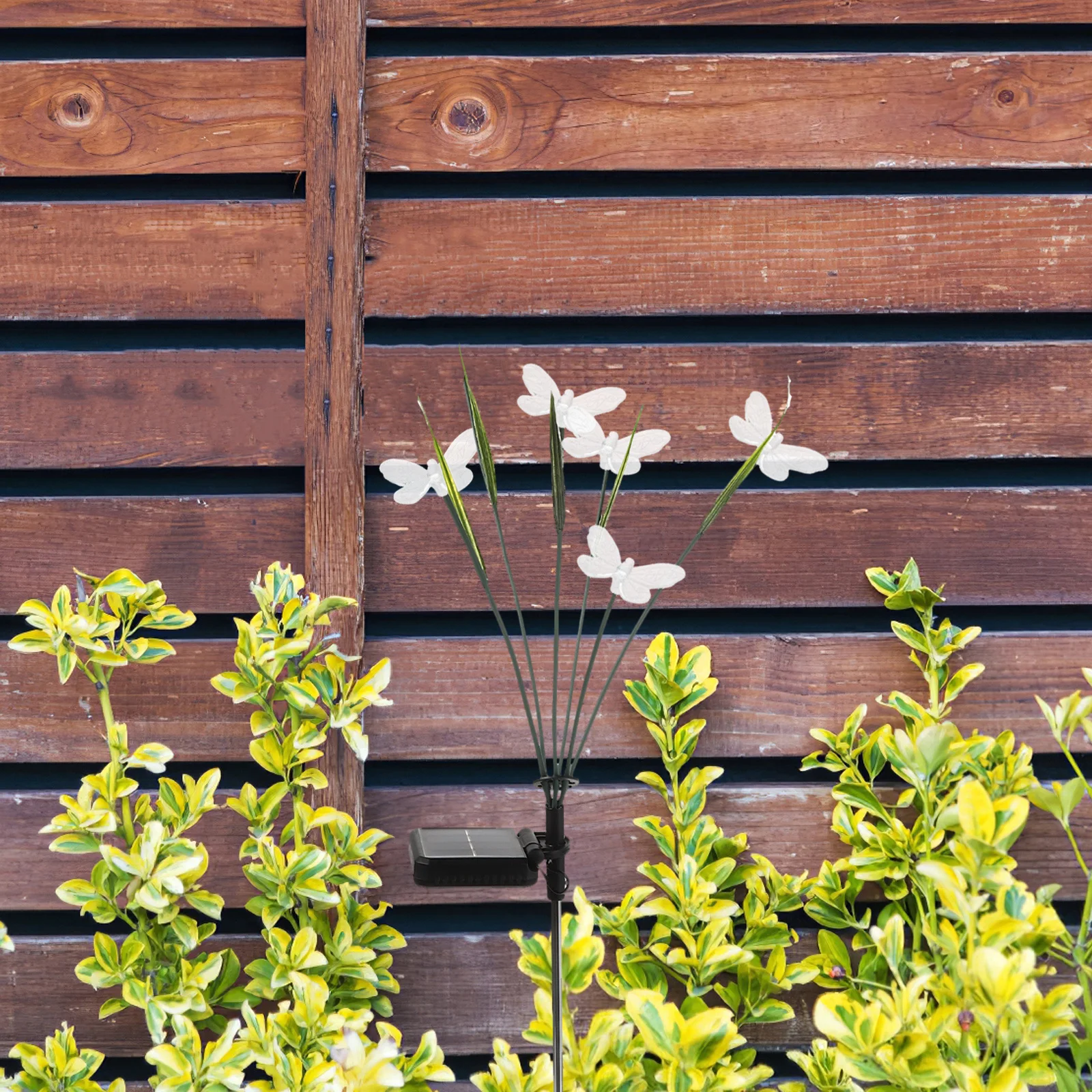 

100Pcs Butterfly Solar Garden Stake Lights Outdoor Plastic Decorative String Lights Lawn Patio Pathway Accessories