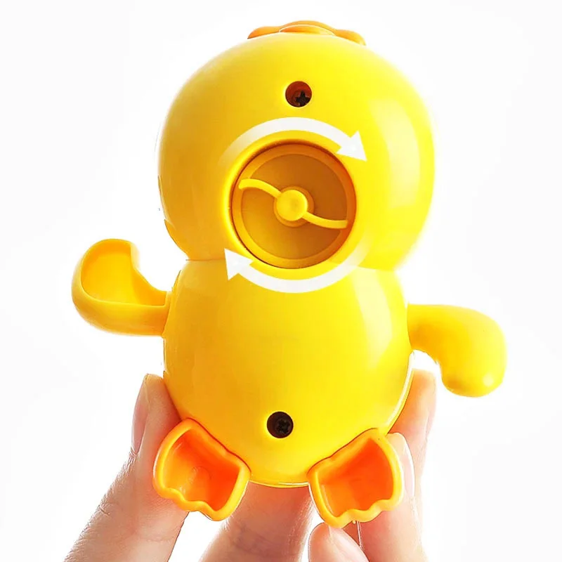 Baby Bath Toys Swimming Bathing Ducks Water Game Cartoon Animal Whale Turtle Classic Clockwork Toys For Toddler 12 24months