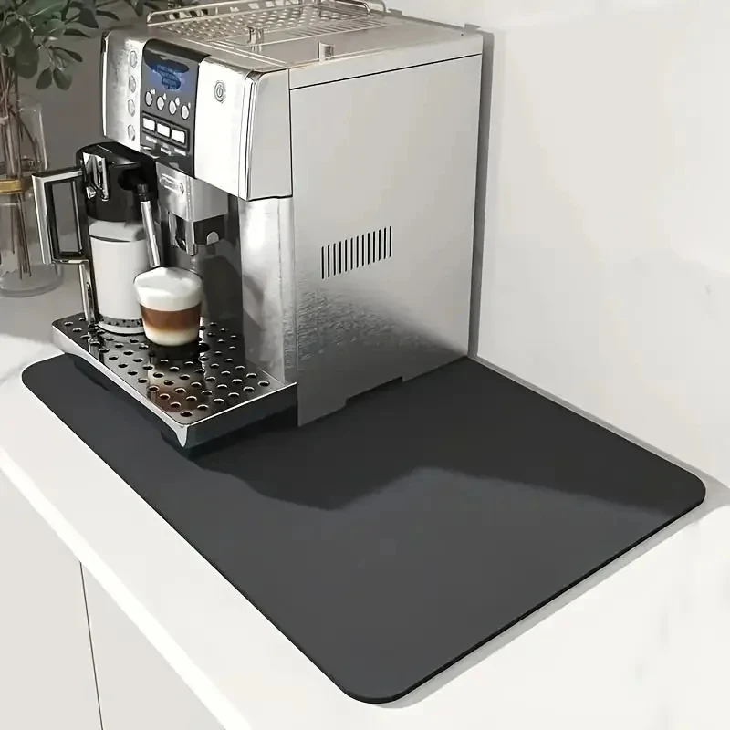 Kaffeemaschine, rutschfest, rein, mehrfarbig, wasserdicht, hitzebeständig, leicht zu reinigen, Matte, Teppich für Küchenarbeitsplatte, Heimdekoration – Detail 5