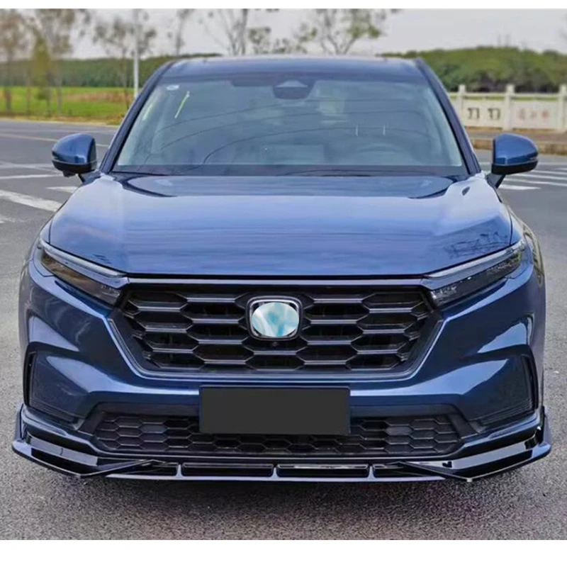 

Для Honda CRV 2023 2024, передний бампер из АБС-пластика, диффузор, разделитель для губ, комплект кузова, аксессуары, спойлер