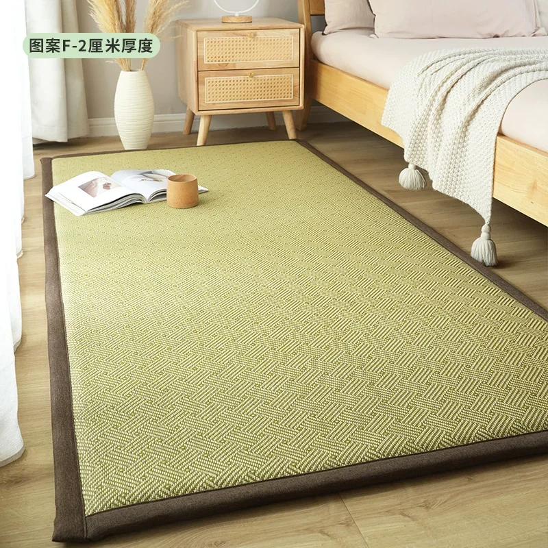 

Удобные матрасы для сна на полу, плетеный ротанговый матрас-подстилка для спальни, дышащий татами-матрас, японский охлаждающий напольный коврик