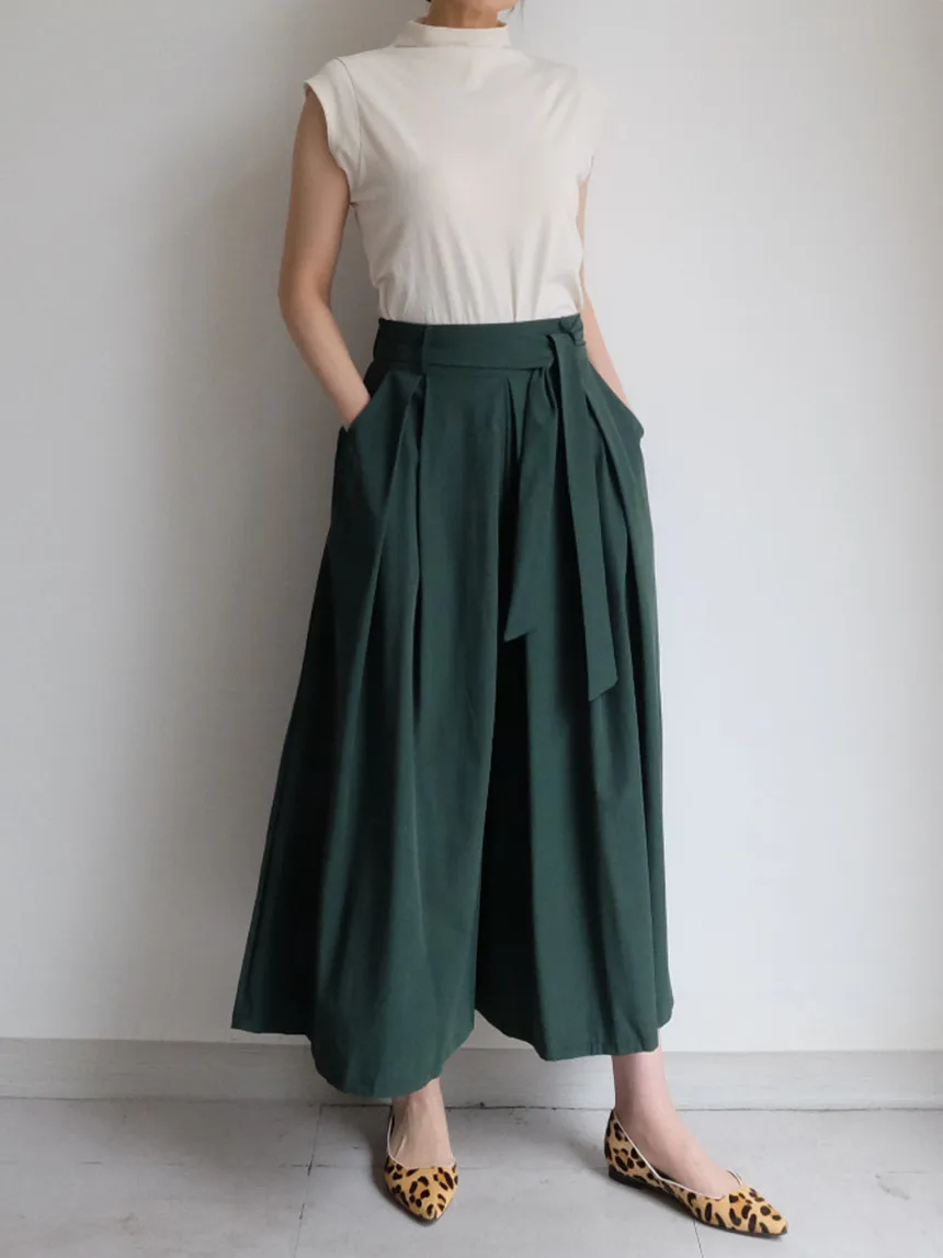 REALEFT High Waist Elegant Women's Umbrella Skirts Sashes 2025 New Solid Korean Casual Loose A-line Midi Skirts Pockets Female