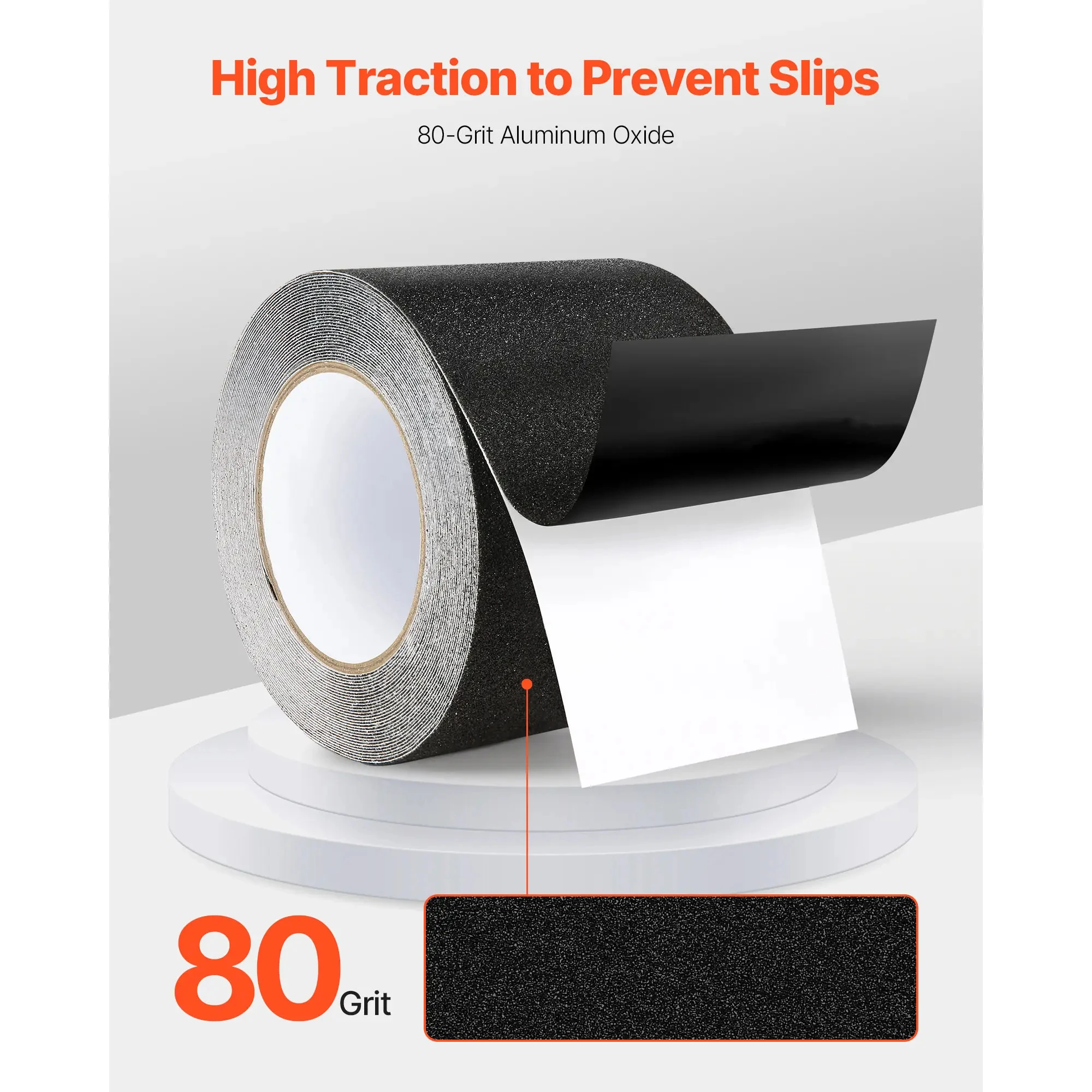 10Mx100mm Aluminum Oxide Anti-Slip Tape High Traction Peel Stick Stair Treads Non Slip Grip Strip Tape Indoor Stair Safety