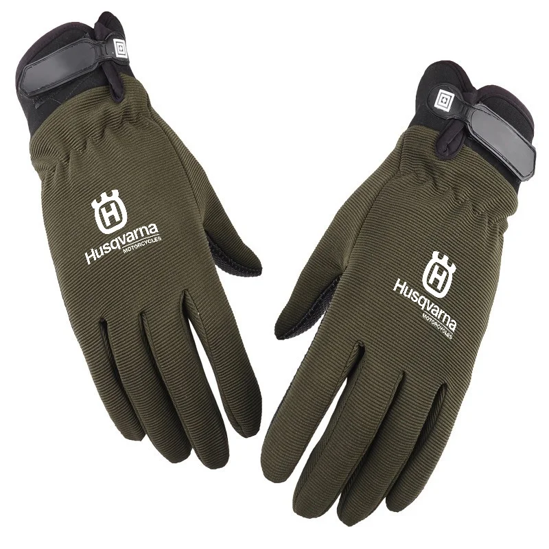 New Outdoor Winter Summer Motorcycle LOGO Gloves Touch Screen Gloves Windproof Waterproof Gloves For Husqvarna Motorcycle Gloves view 5