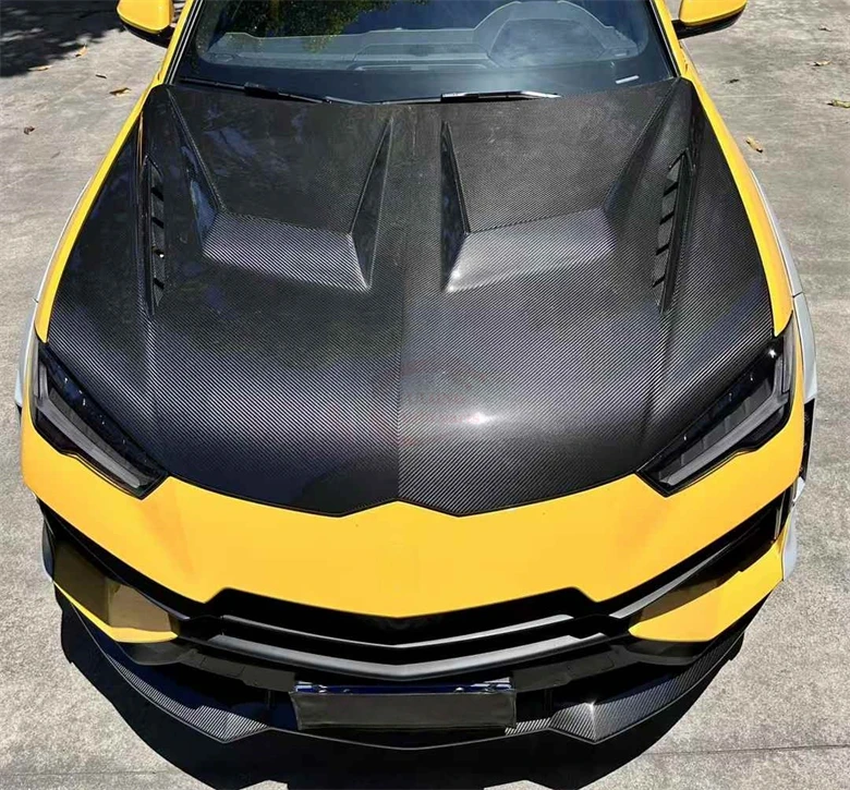 

For Lamborghini URUS S 2022-2023 Upgrade 1016 Style Dry Carbon Fiber Hood for Lamborghini URUS S Dry Carbon Fiber Bonnet