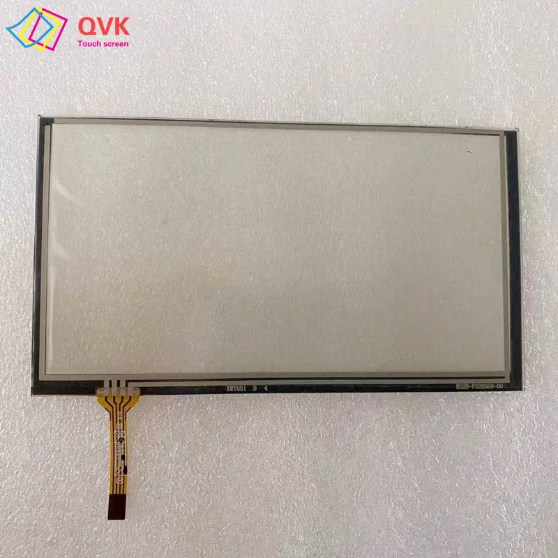 QVK 6.1 inci baru 149*83mm 4-kawat Resistor layar sentuh DVD radio panel layar sentuh panel