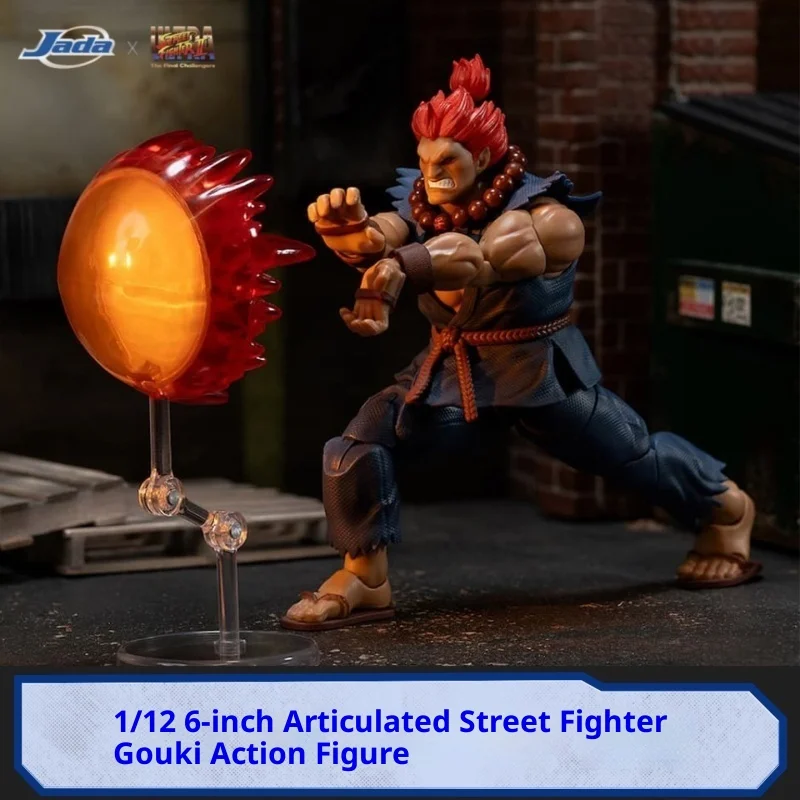 

In Stock Jada Toys 1/12 Scale Street Fighter 2 Ghost Boxing King Baisen Collectible Action Figure Toy For Adults Holiday Gifts
