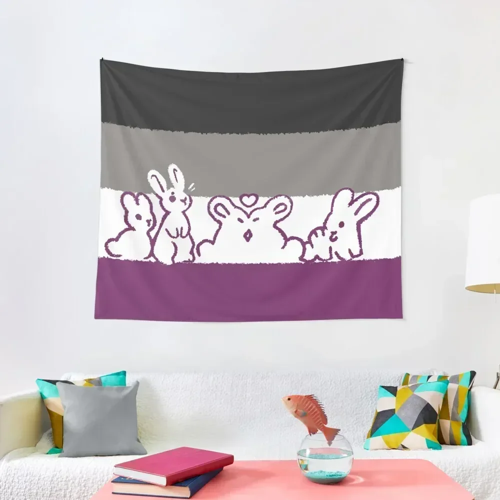 

Ace Flag Bunnies Tapestry Decoration Bedroom Wall Coverings Room Decorator Tapestry