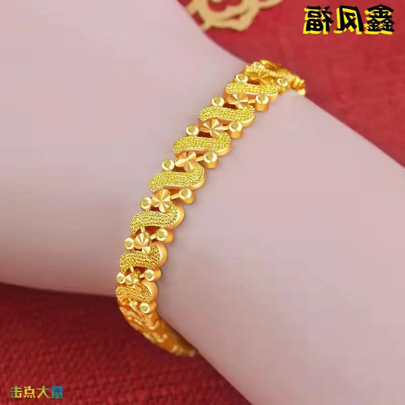 24K Pure Gold AU999, Wrap romance & luck around your fingers, stay together, fortune forever