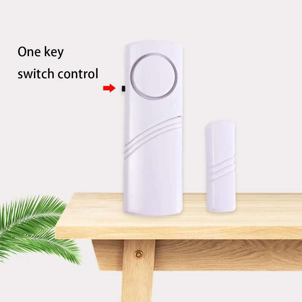 White Alarm Security System Advanced With Magnetic Wireless Burglar Alarm Smart Anti-theft Sensor Alarm Home