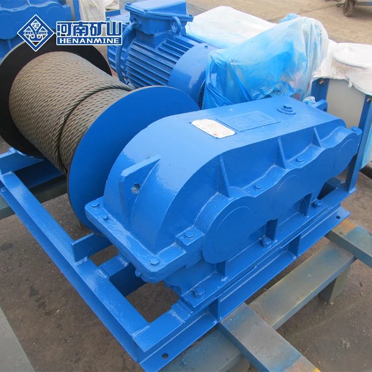 Portable Electric Winch 500KG Customizable Wire Rope Length Use Port
