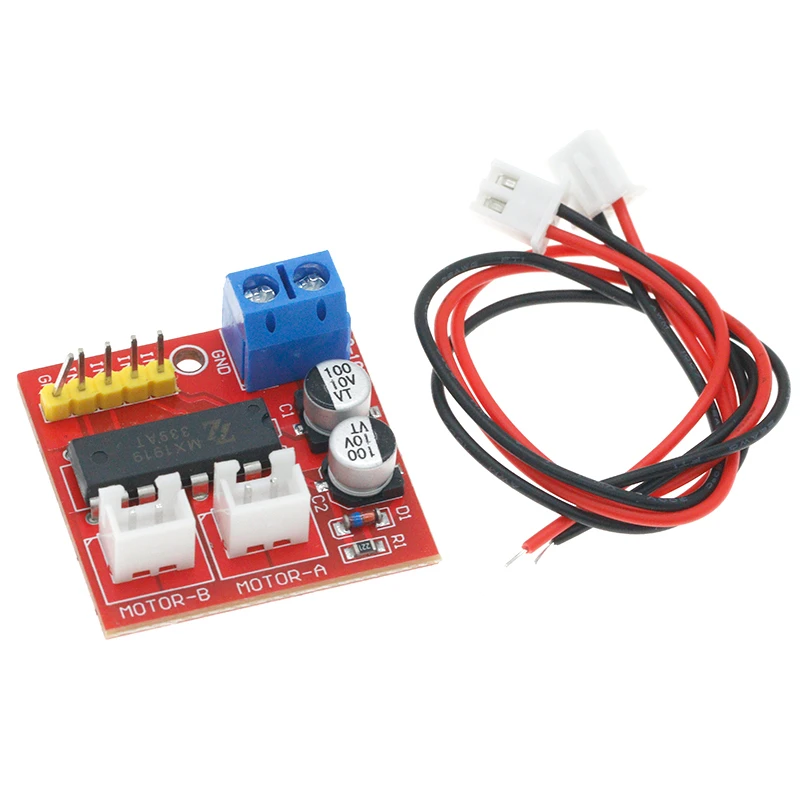 2,5 А двойной мост, матовый двигатель постоянного тока, модуль платы контроллера привода для умного автомобиляArduino, низкое энергопотребление MX1919