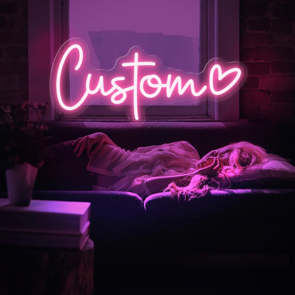 

Custom LED Neon Sign USB Powered Personalised Name Sign Wall Decor for Wedding Birthday for Parties Halloween Christmas Gifts