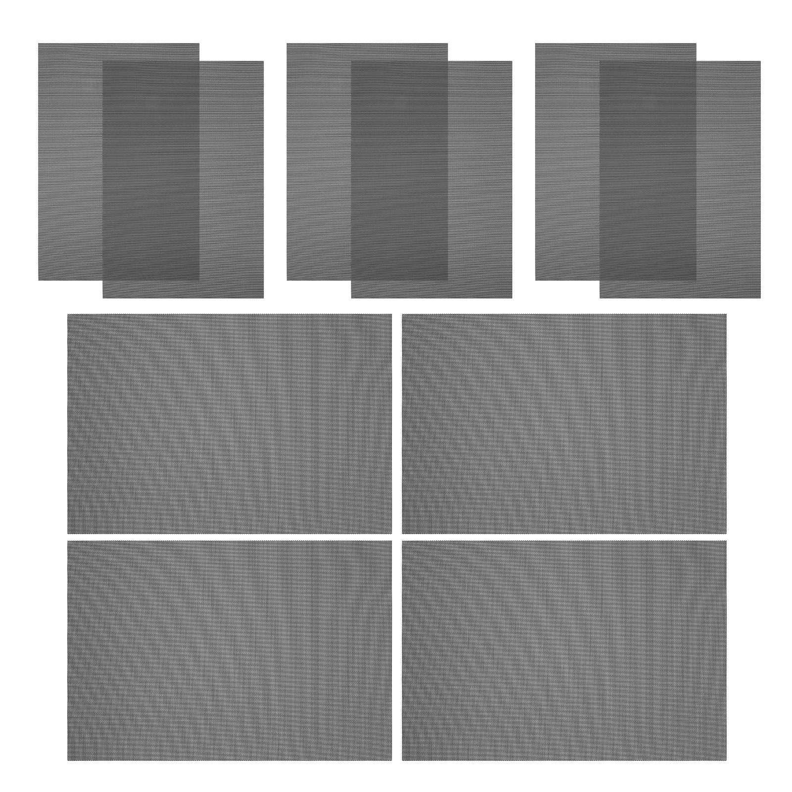 Pvc Eye Mesh Sheets White Waterproof Plastic Canvas For Diy Fursuit Mask Making Crafting Projects Durable Breathable