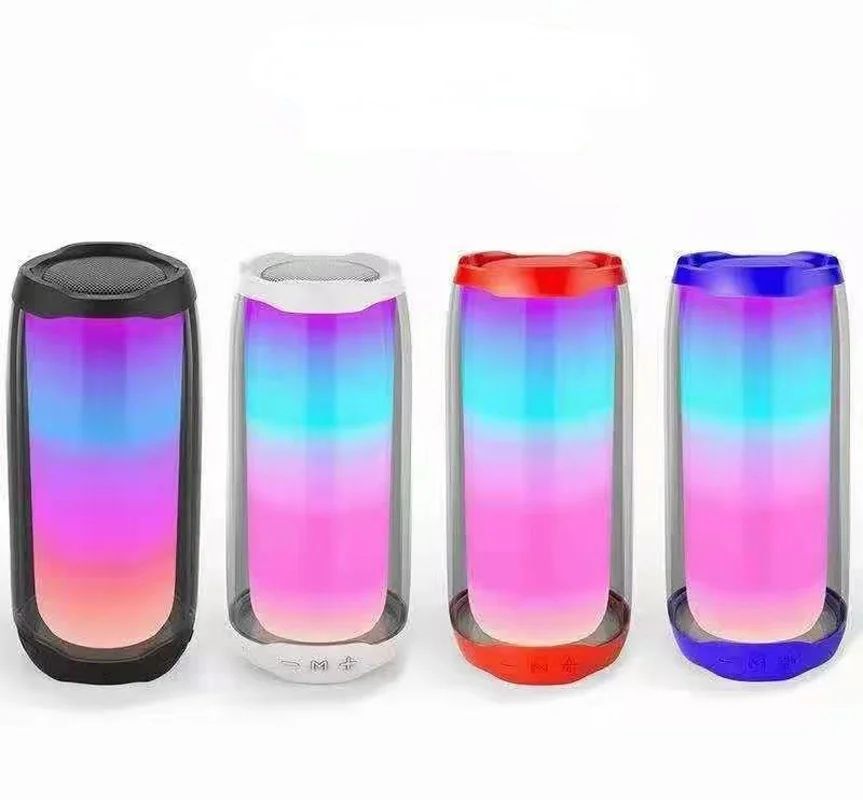 New pulsation 4 bluetooth speaker with light effect card subwoofer  light sound PULSE4 music speaker