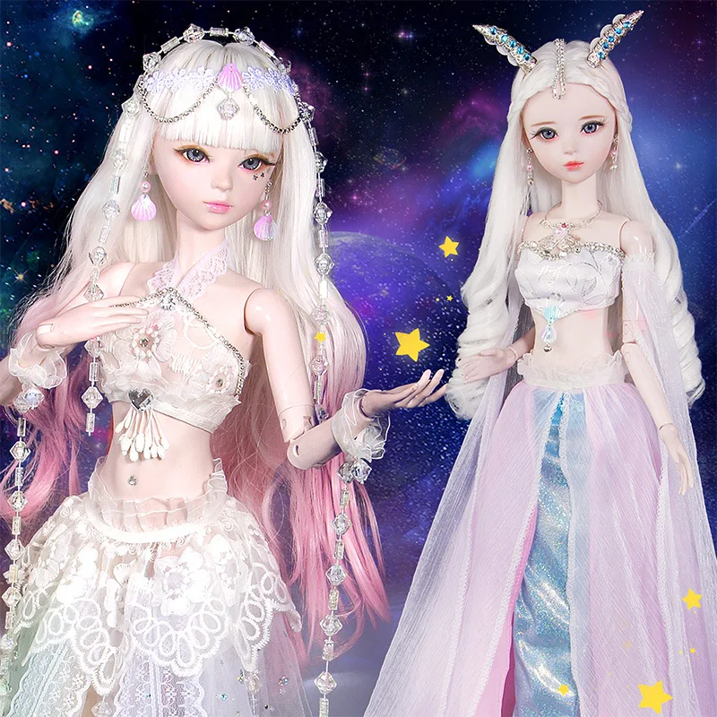 

12 Constellations 1/3 Bjd Doll Full Set 60cm Zodiac Cancer Capricorn Star Sign Jointed Dolls Girls Toys Birthday Gift