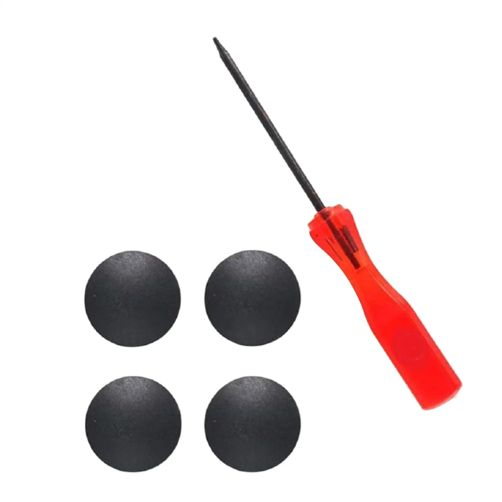 4Pcs Non Slip Laptop Silicone Feet with Screwdriver Replacement