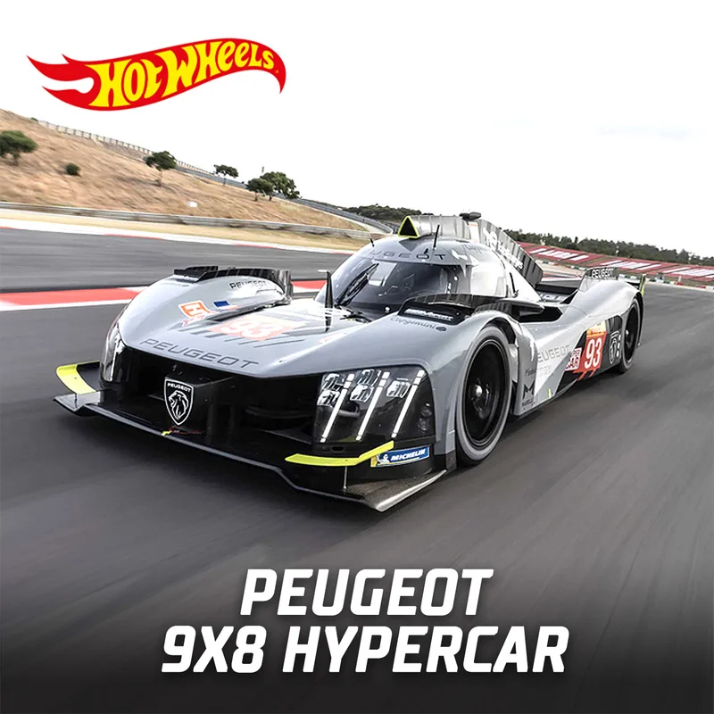 

In Stock Hotwheels Genuine Alloy Car Model Peugeot Le Mans Supercar Peugeot 9x8 Hypercar Model The Coolest Car Model Fan'S Gifts
