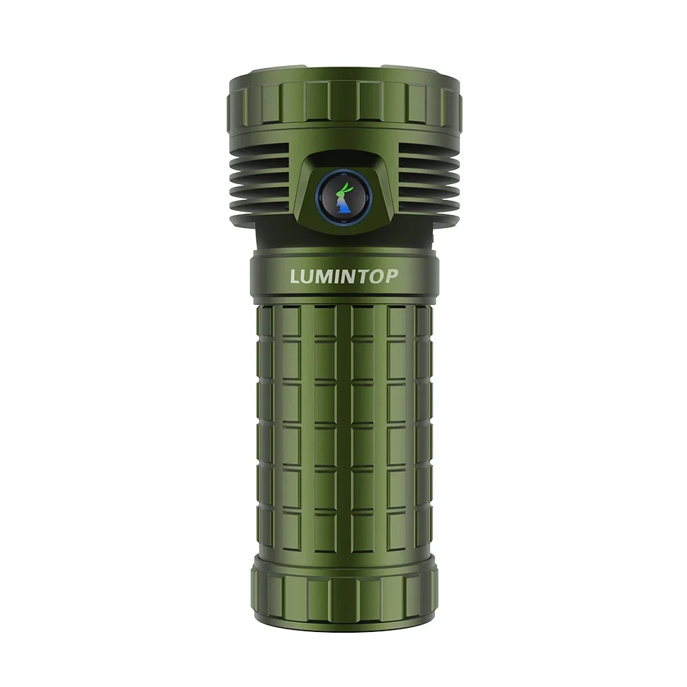 Lumintop Mach 46950 Rechargeable Flashlight TYPE-C 26000LM 520M Powerful Outdoor Searching Light with Battery for Self Defense