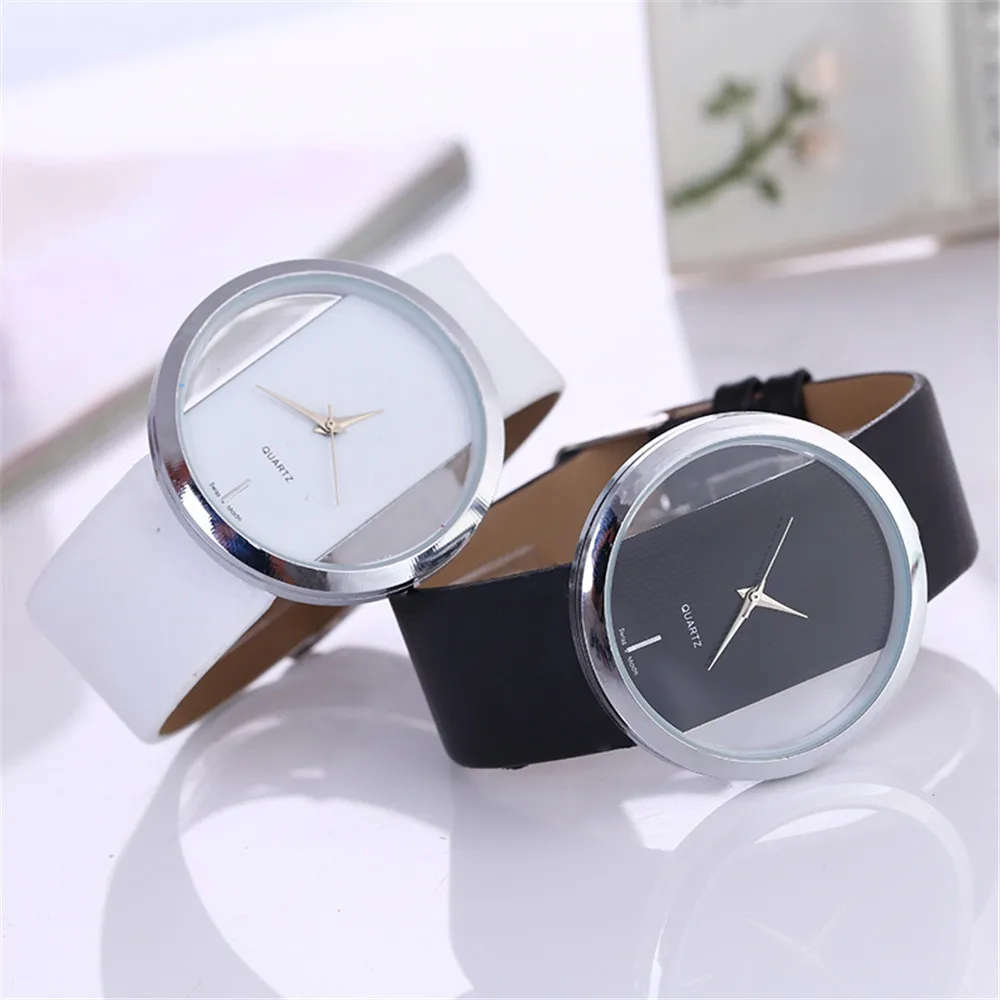 

2024 Women Watches Luxury Transparent Hollow Casual Quartz Watch for Women Strap Relogios Feminino Ladies Wrist Watch Clock