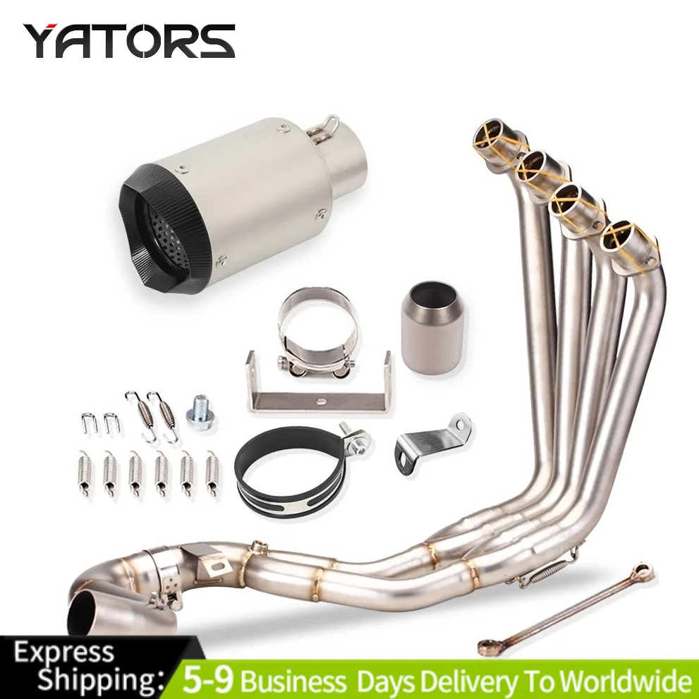 

Exhausts Pipes For Honda CBR650R/F 2014-2023 Slip Exhaust System Header Pipe Muffler 51mm
