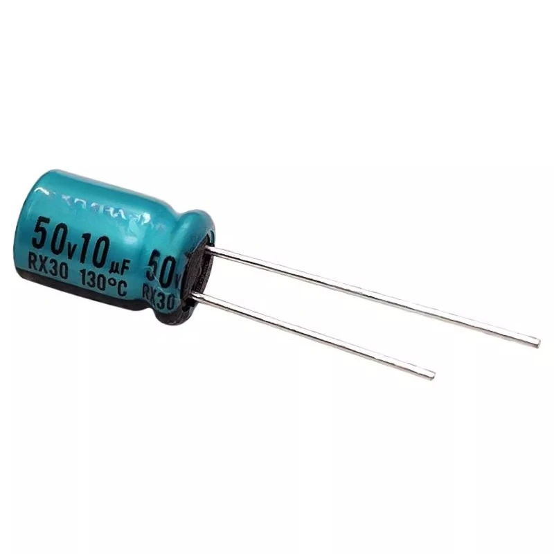 

Импортные электролитические конденсаторы RUBYCON 50v10uF RX30, устойчивые к высоким температурам, 100 шт.