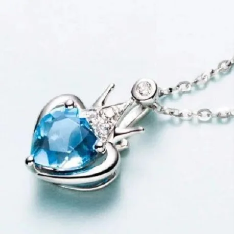 2022 داينتي أنثى الأحمر الأخضر قلادة قلادة خمر الذهب اللون سلسلة القلائد للنساء البيضاوي كريستال حجر الزفاف قلادة #4